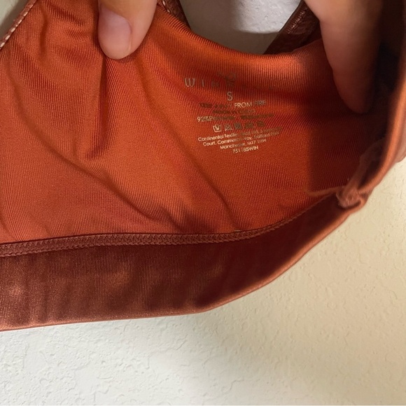 Windsor Copper/Orange Two Piece Swimsuit Bikini Size Small - Picture 3 of 7